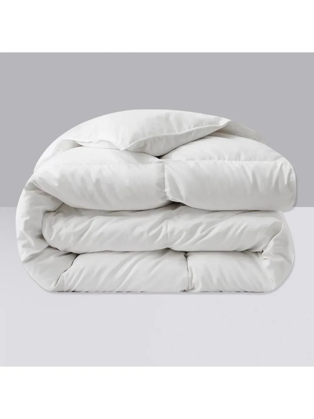 Luxurious King Size White Goose Feather & Down Comforter - Soft, Cozy & Warm